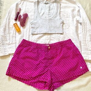 2000s aerie polka dot mini shorts in a Small